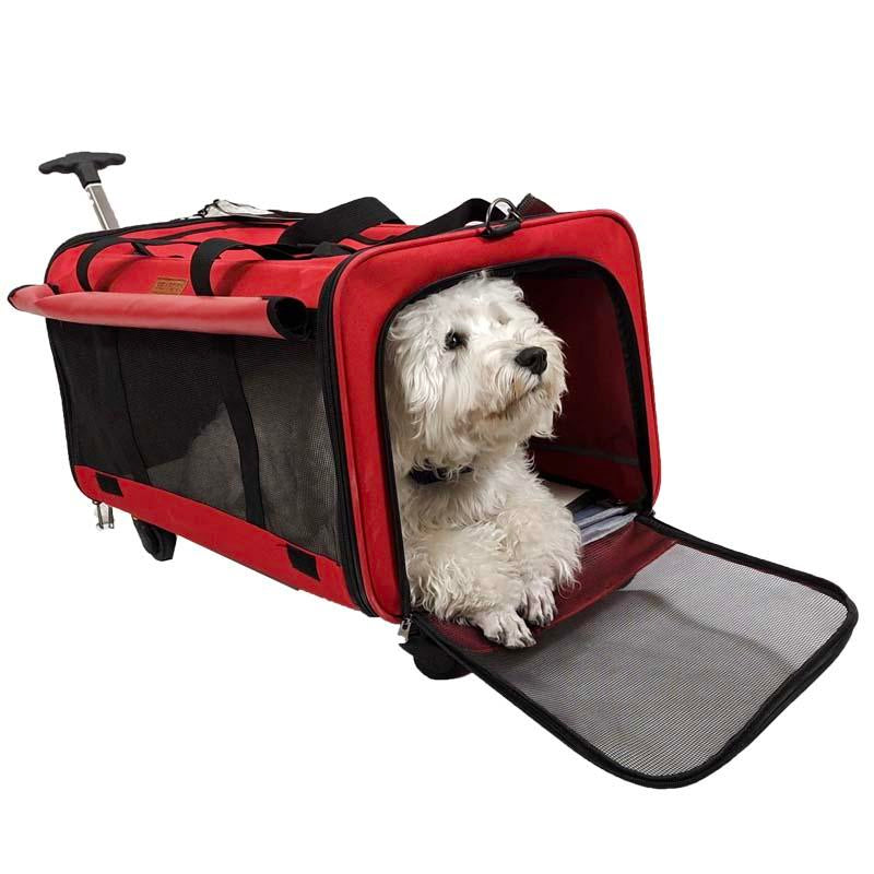 Bigger Size Removable Dog Carrier for Pet-Travel Wheeled Dog Stroller