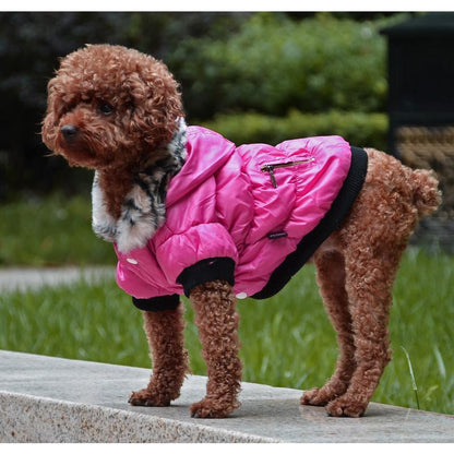 Zippered Cotton Padded Clothes for Pets