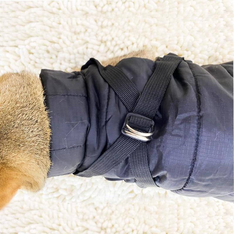 2 in 1 Pet Coat, Windproof & Durable Pet Coat, Pet Clothes for Small Medium Large Dogs & Cats, Keep Pet Warm and Safe