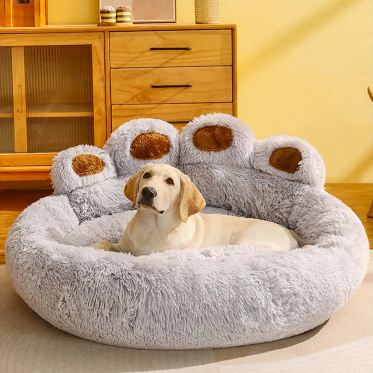 Pet Dog Sofa Beds for Small Dogs Warm Accessories Large Dog Bed Mat Pets Kennel Washable Plush Medium Basket Puppy Cats Supplies