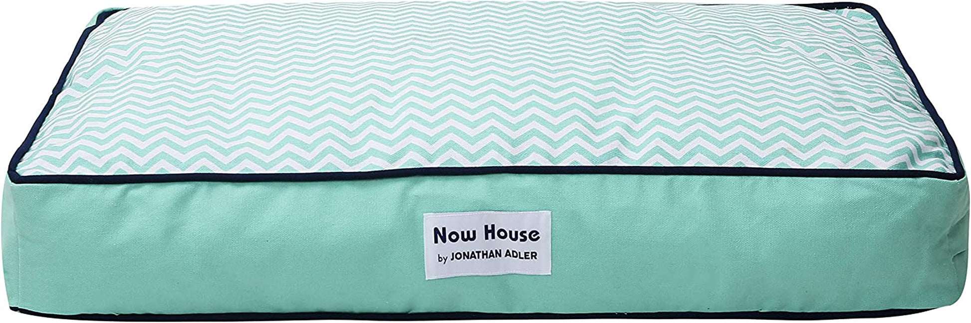 Now House for Pets by  Medium Teal Chevron Washable Dog Bed for Medium Dogs